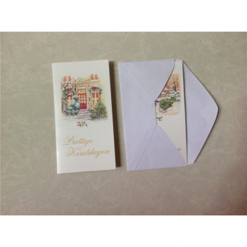 Cartões de Natal com Envelope / Cartão de Música com Envelop